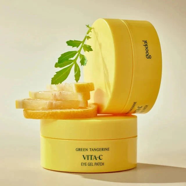 goodal green tangerine vitamin c moisturizing undereye&nbsp;patch